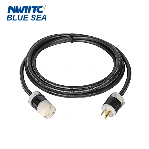 Heavy Duty 12-3 15 Amp Stinger AC Cord 25 Foot